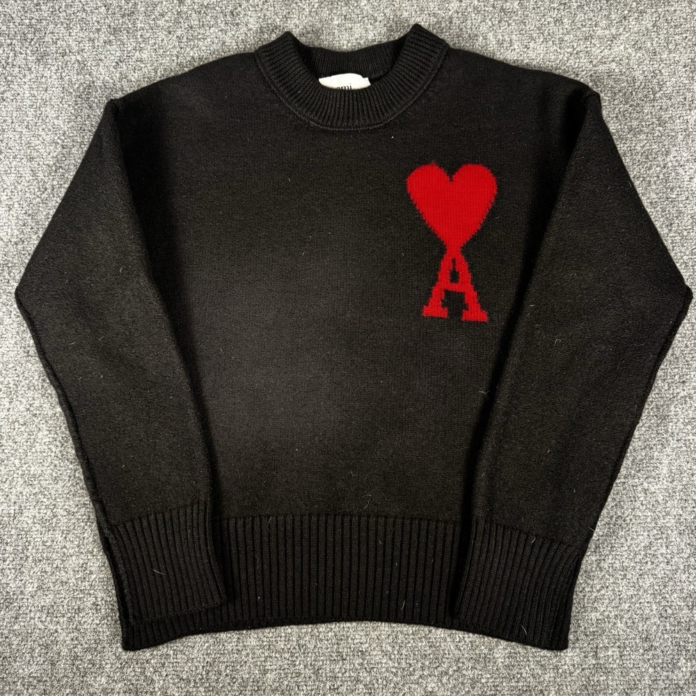 Ami Alexandre Mattiussi Cotton Sweater Medium But Fits S‎ *Read*